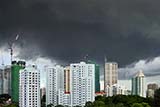 Storm clouds, Singapore - Click for larger image
