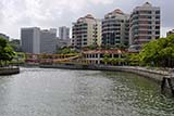 The Singapore river - Click for larger image