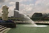Singapore's famous Merlion - Click for larger image
