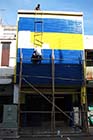 Bamboo scaffolding - Click for larger image