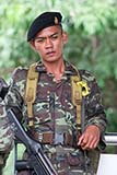 This is not a soldier - scene from Bangkok in 2006 - Click for larger image