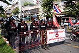 Bangkok protests in 2010 when the Red Shirts were protesting against Abhisit - Click for larger image