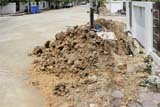 Dug up pavements - Click for larger image