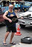 Busking in Hat&nbsp;Yai - Click for larger image