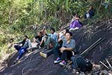 Lunch at the top of the mountain - Click for larger image