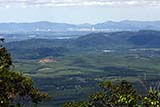View from the top of the mountain with Hat Yai in the distance - Click for larger image
