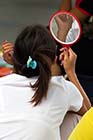 Girl in the mirror - Click for larger image