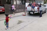 Kids at Songkran - Click for larger image
