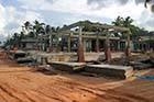 La Flora beachfront restaurant; post-tsunami - Click for larger image