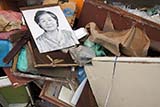 Many personal possessions were lost in the flood  - Click for larger image