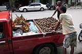 Mobile fruit vendor - Click for larger image