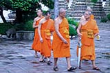 Monks at Wat Po - Click for larger image