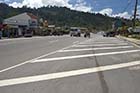 The widened road at Nang Thong - Click for larger image