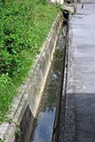 Open storm drain - Click for larger image