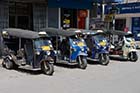Row of tuk-tuks in Chiang Mai - Click for larger image