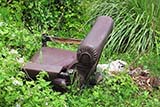 Discarded rubbish  - Click for larger image