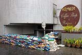 Sandbag wall - Click for larger image