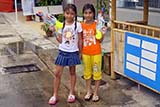 These two were the first to moisten my new Songkran shirt today - Click for larger image