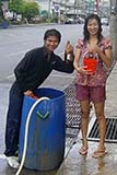 Songkran is great if you like wet T-shirts, and who doesn't? - Click for larger image
