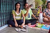 Booze is an integral part of Songkran but when motorbikes are involved it's a dangerous combination - Click for larger image