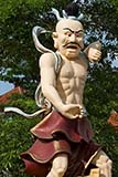 Chinese temple warrior - Click for larger image